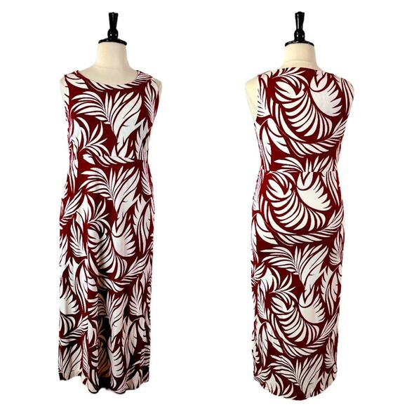 Chico’s Maxi Dress Tee Shirt Tank Style Sleeveless Size 2 Women’s Size 12/14 - Picture 11 of 11